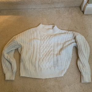 White sweater
